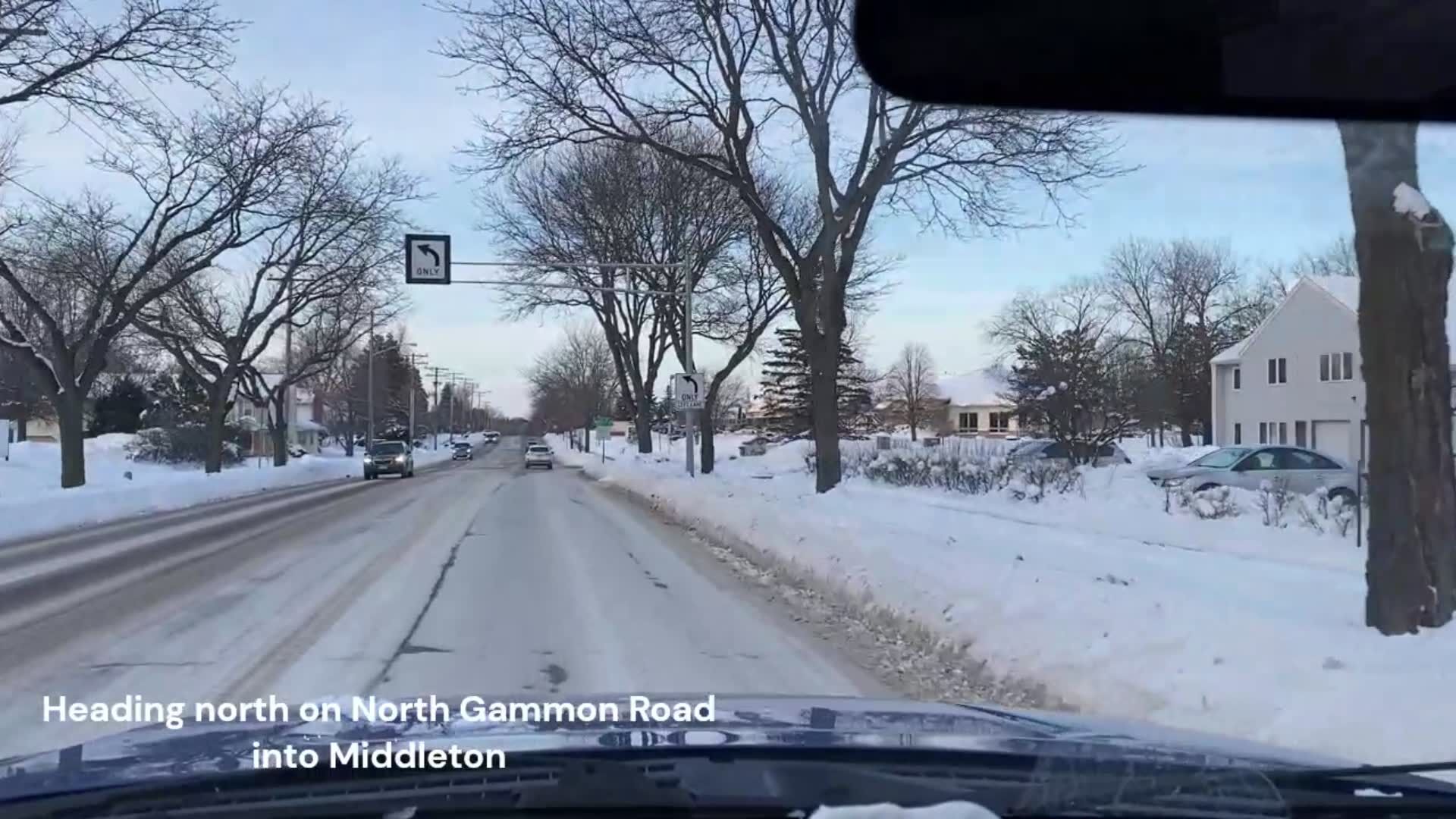 Madison roads and streets still a slick mess